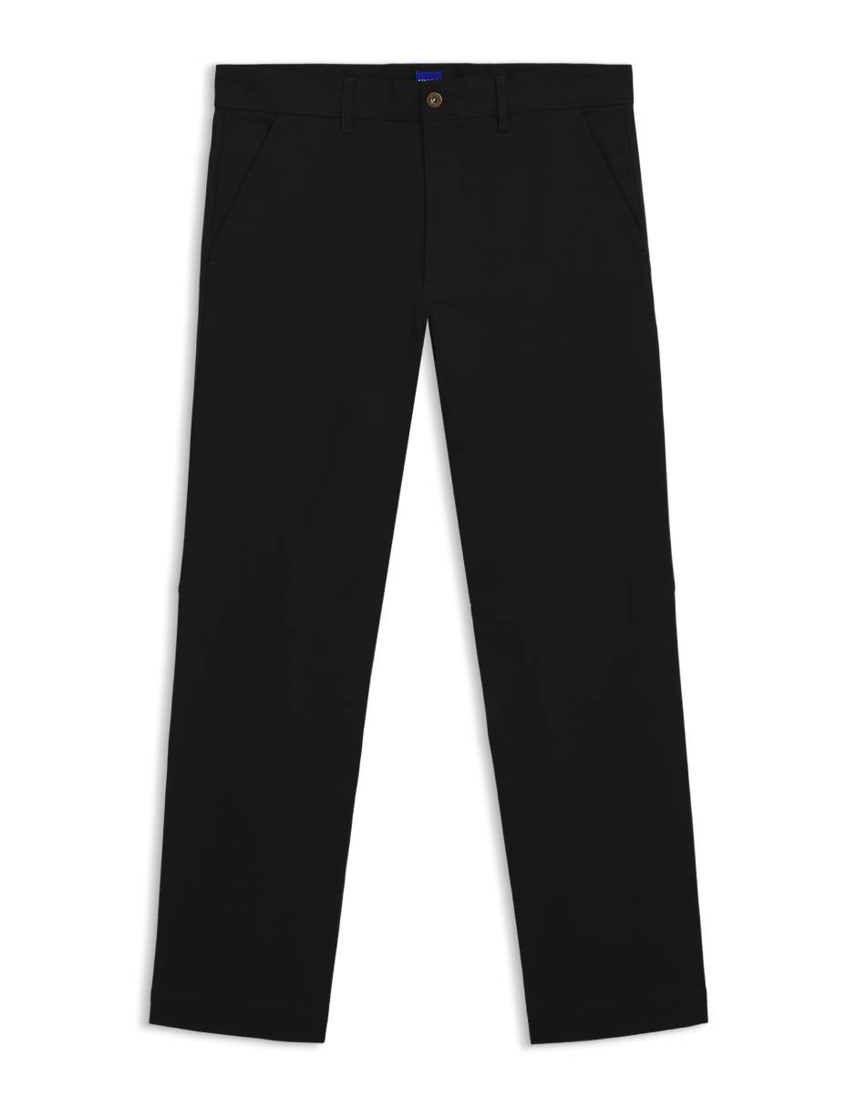 Pantalón regular de algodón para hombre 2