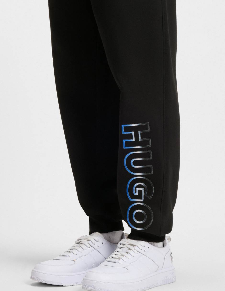 Pants regular con elástico para hombre 3