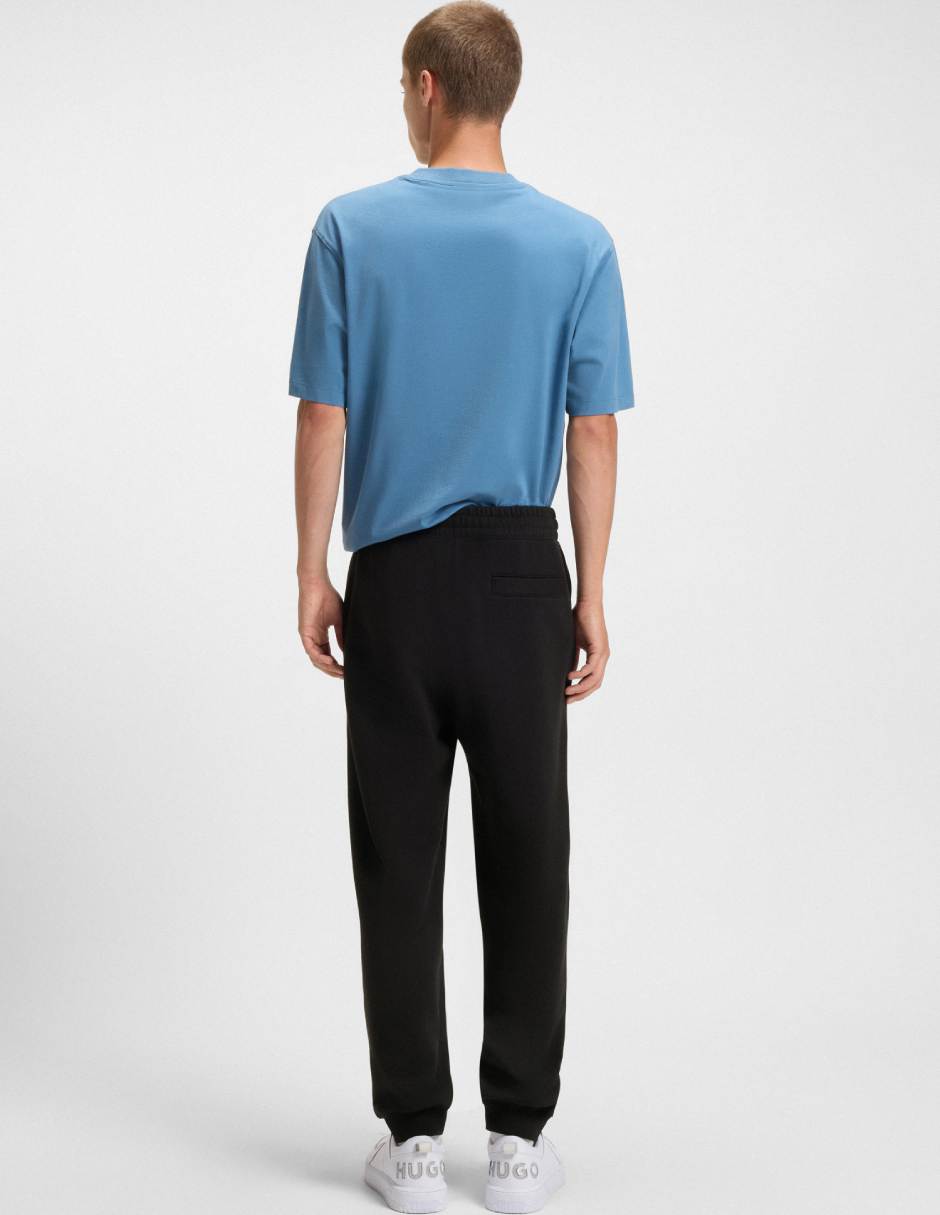 Pants regular con elástico para hombre 5