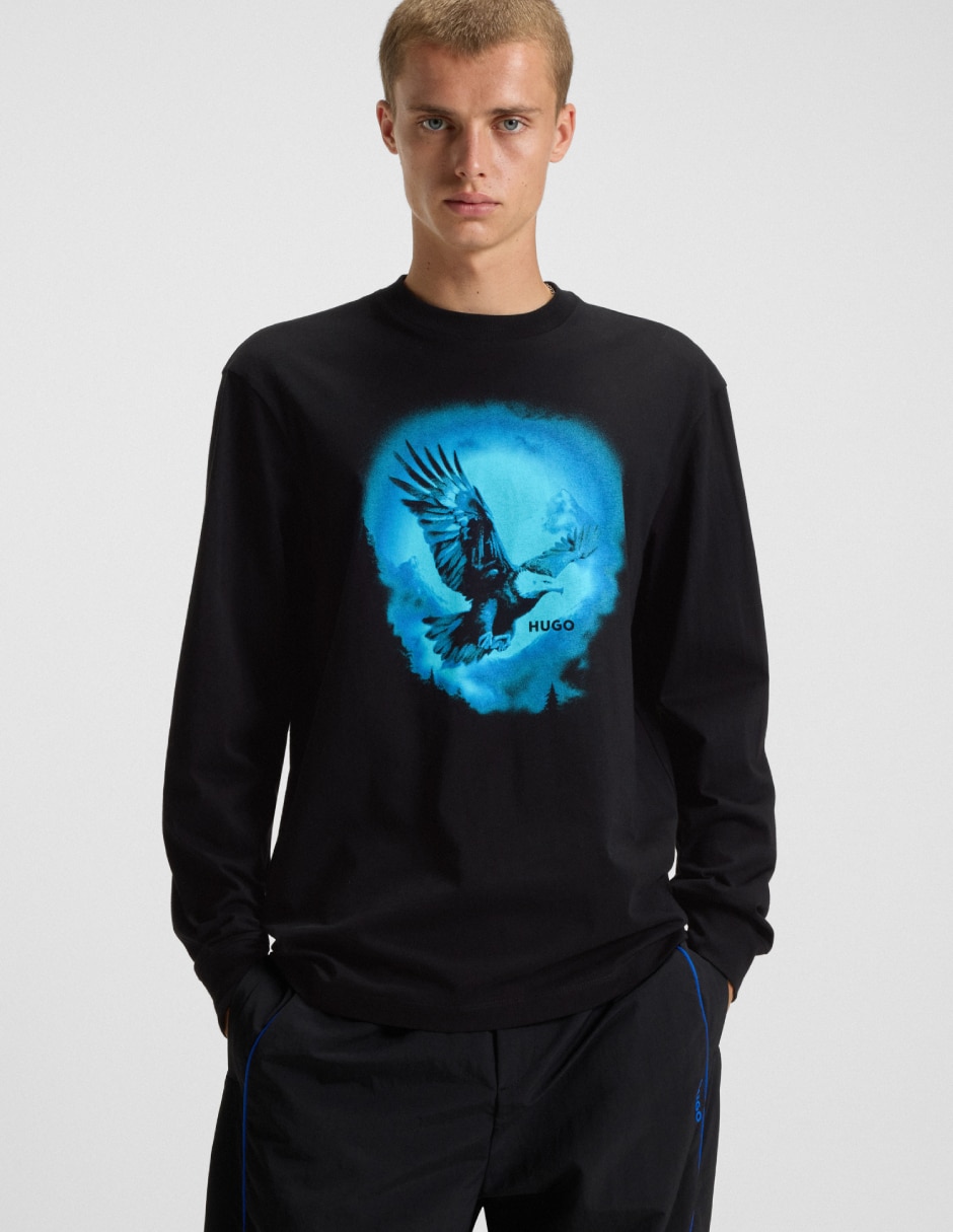 Playera W25 cuello redondo para hombre