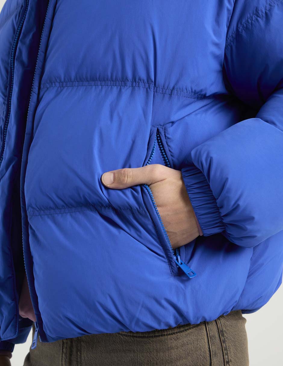 Chamarra acolchada con bolsillos para hombre 5
