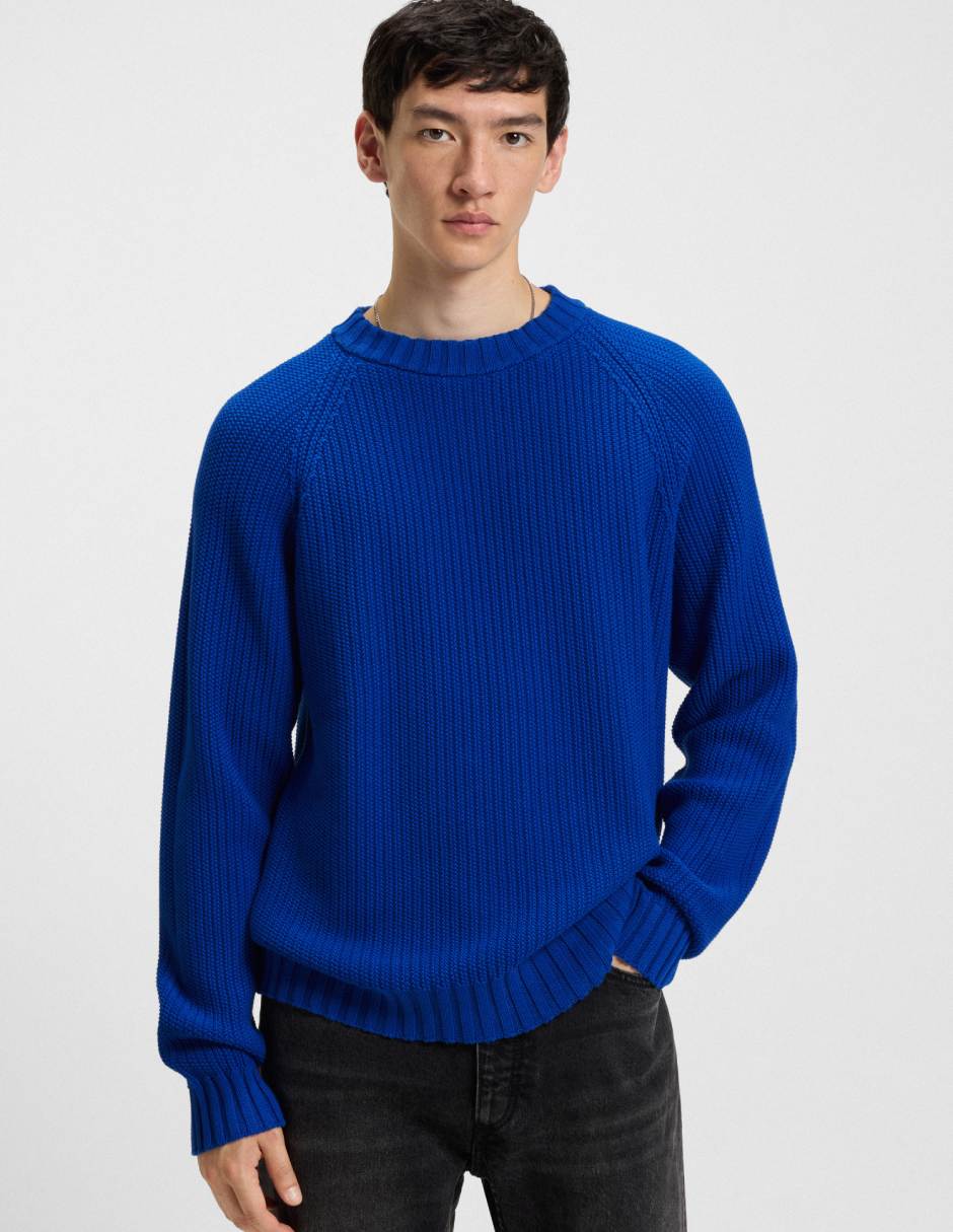 Suéter cuello redondo para hombre