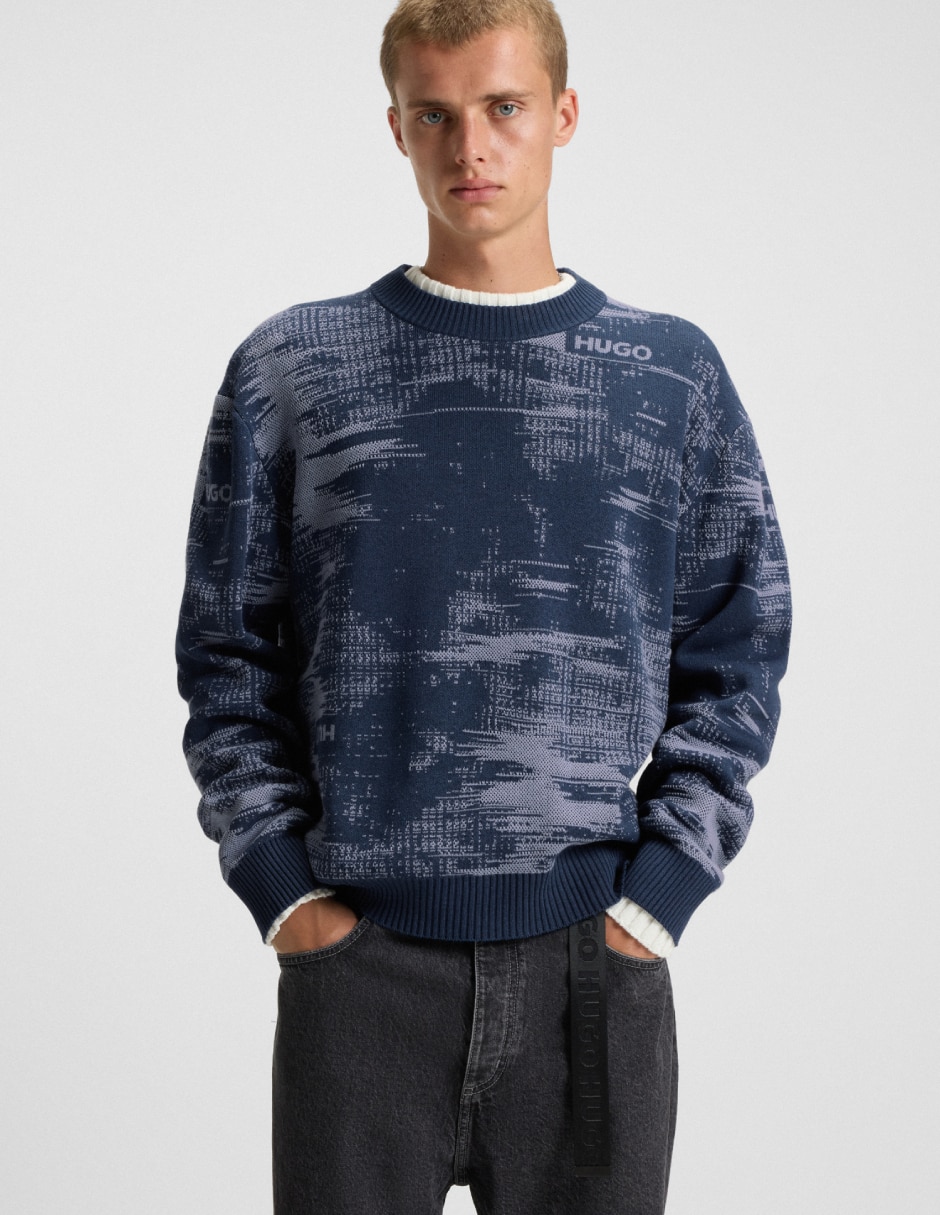 Suéter cuello redondo para hombre Suéter cuello redondo para hombre