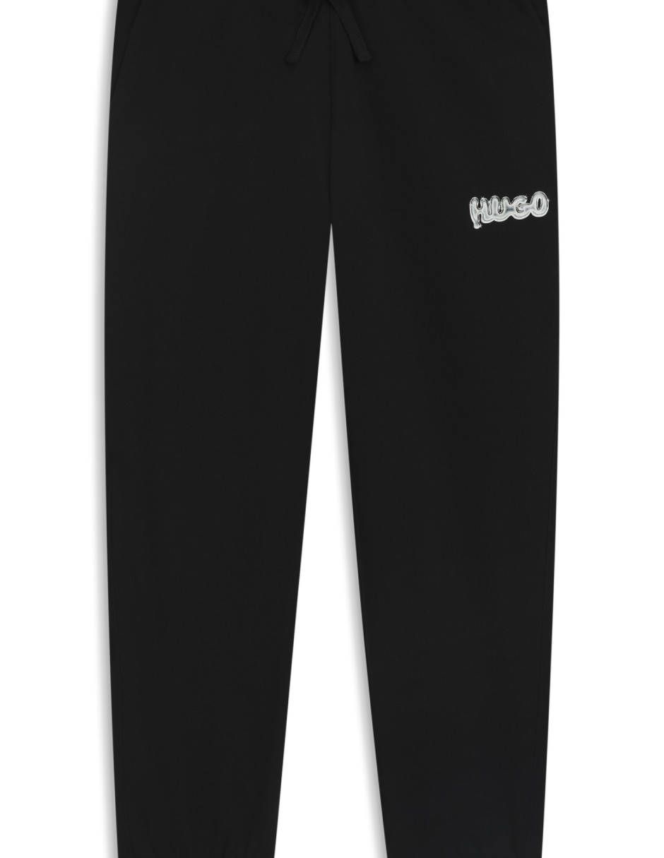 Pants regular con elástico para hombre 5