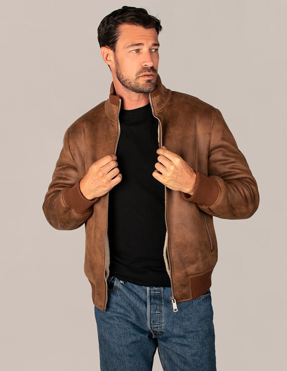 Chamarra casual con bolsillos para hombre 2
