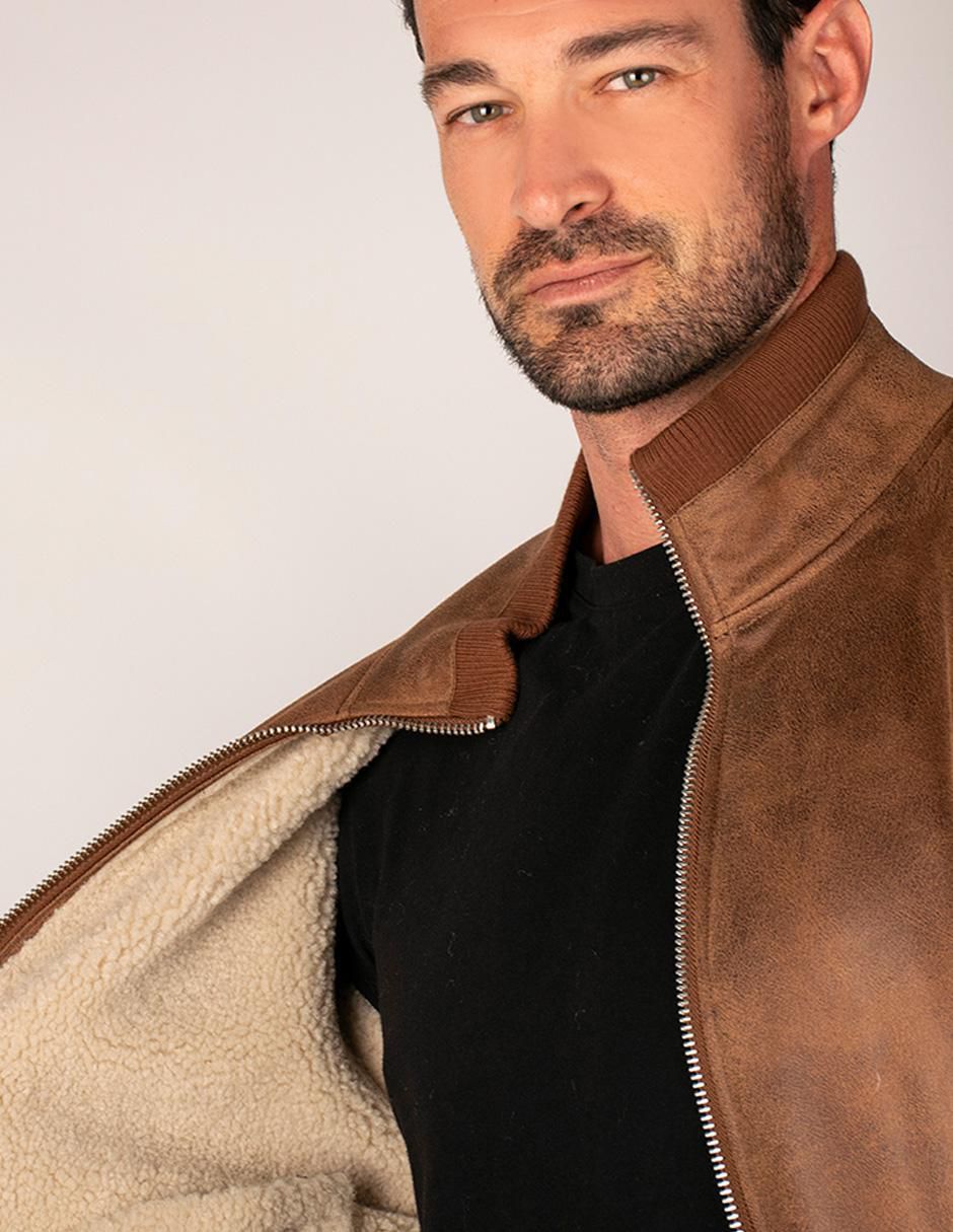 Chamarra casual con bolsillos para hombre 3