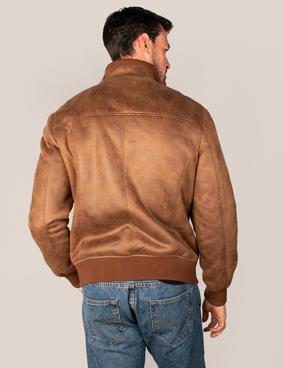 Chamarra casual con bolsillos para hombre 5