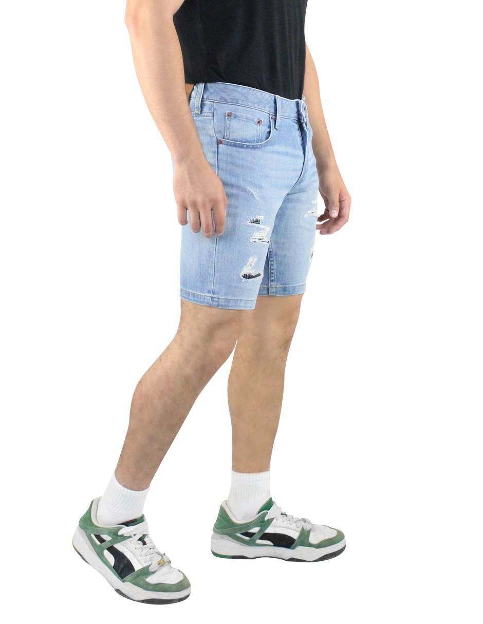 Bermuda de mezclilla para hombre 3