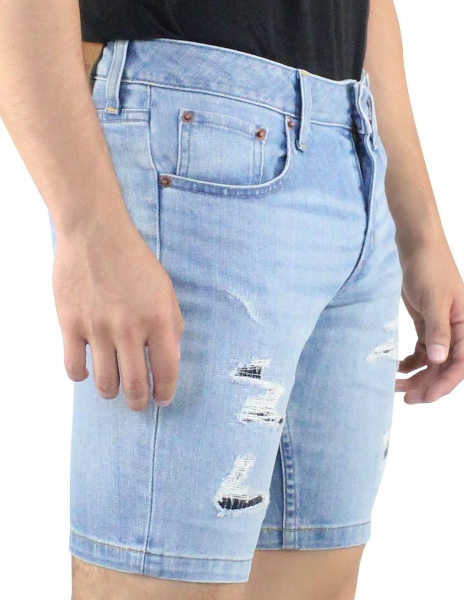 Bermuda de mezclilla para hombre 7