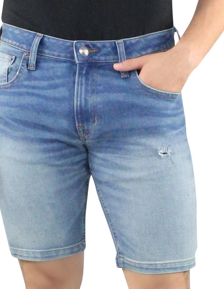Bermuda de mezclilla para hombre 6