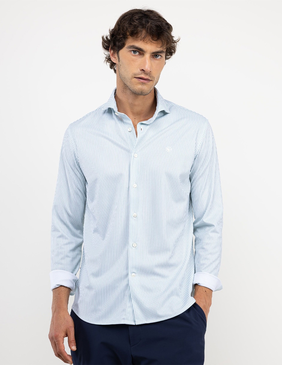 Camisa casual manga larga para hombre Camisa casual manga larga para hombre