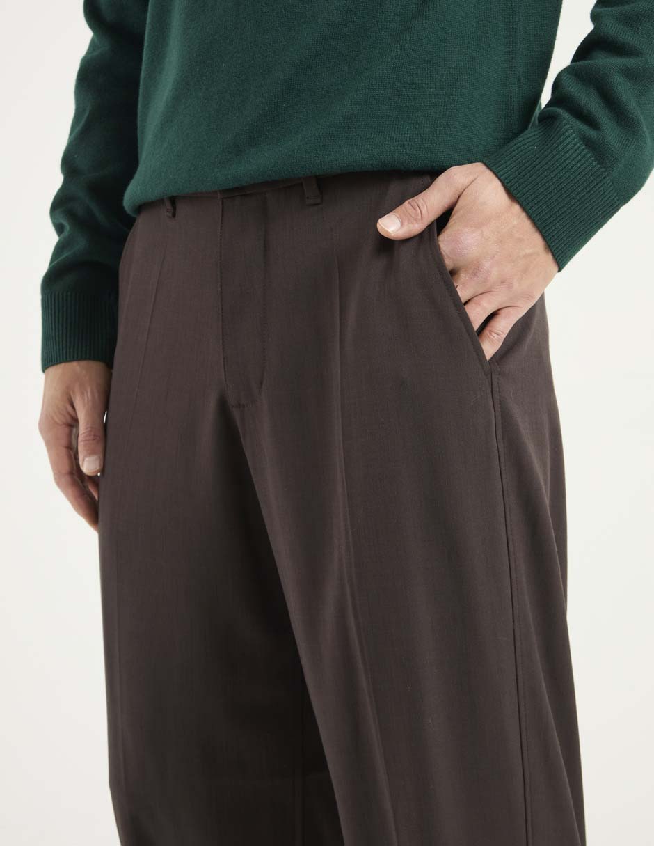 Pantalón baggy de algodón para hombre 4