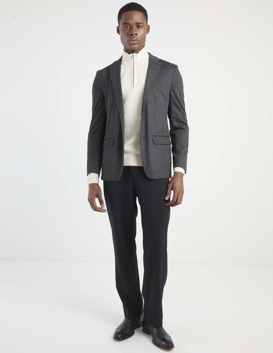 Pantalón de vestir recto de algodón para hombre 3