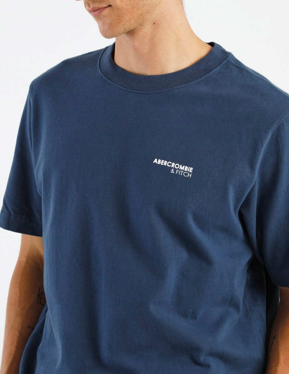 PLAYERA ABERCROMBIE &, G, AZUL MARINO