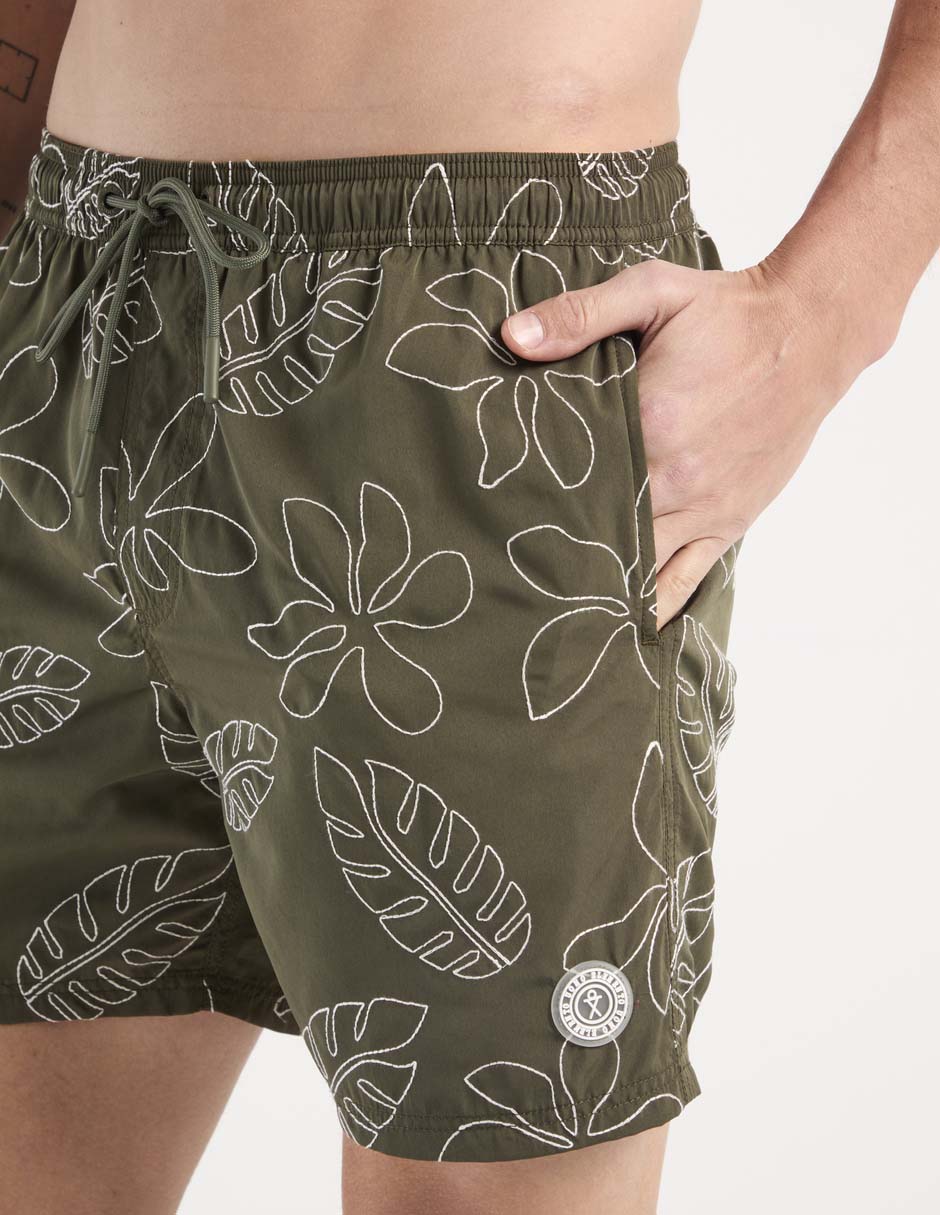 Traje de baño con bolsillos para hombre 4