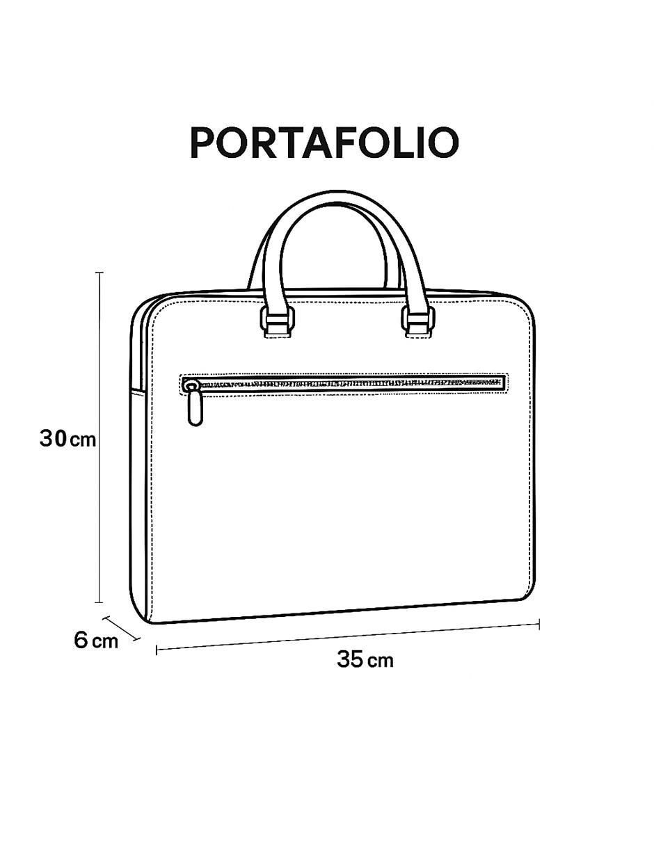 Maletín de cuero con compartimiento para laptop 16 pulgadas 4