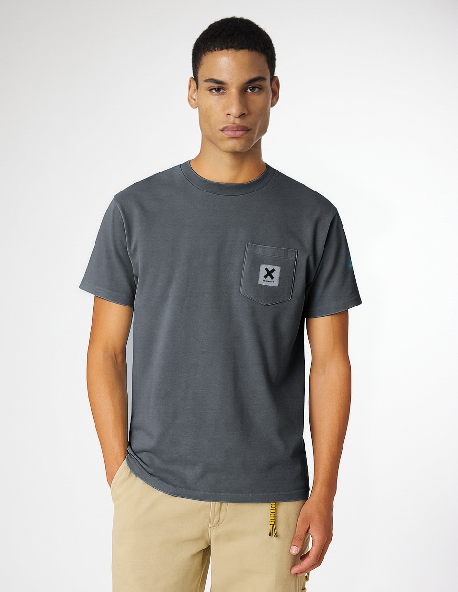 Playera cuello redondo para hombre