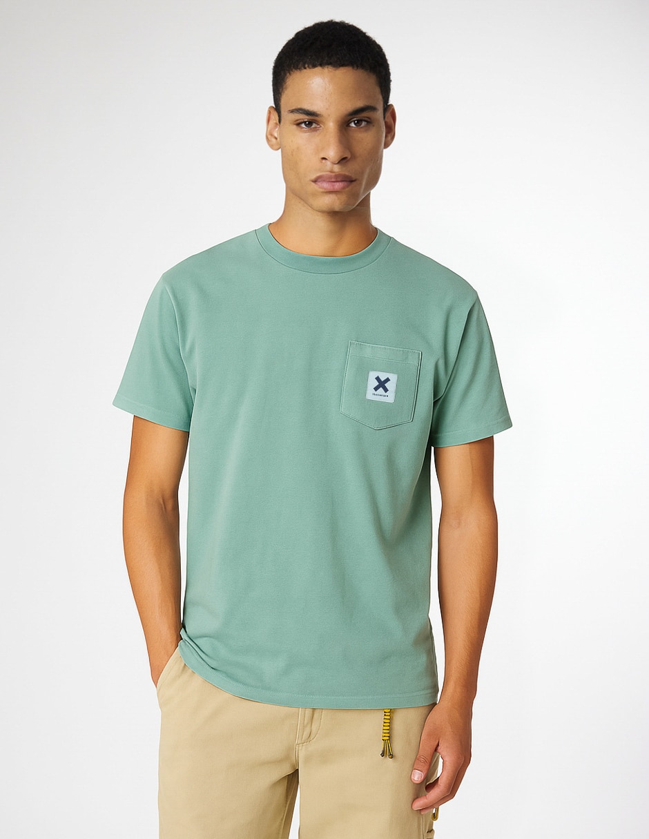Playera cuello redondo para hombre