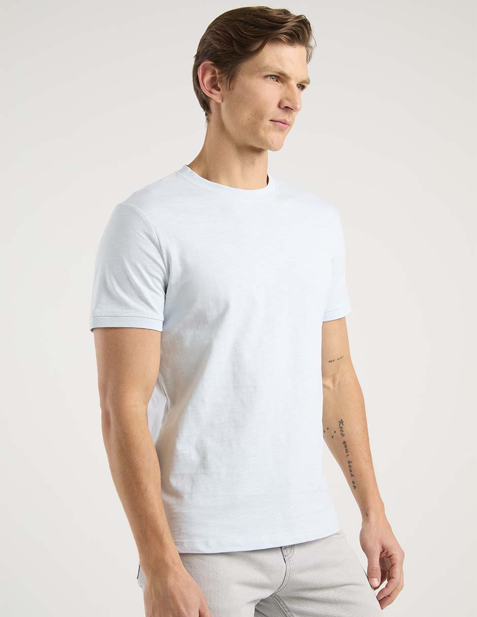 Playera cuello redondo para hombre