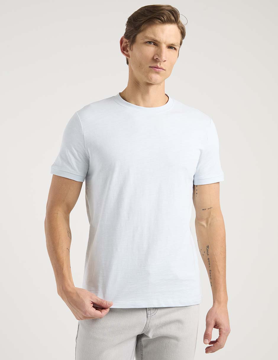 Playera cuello redondo para hombre 2
