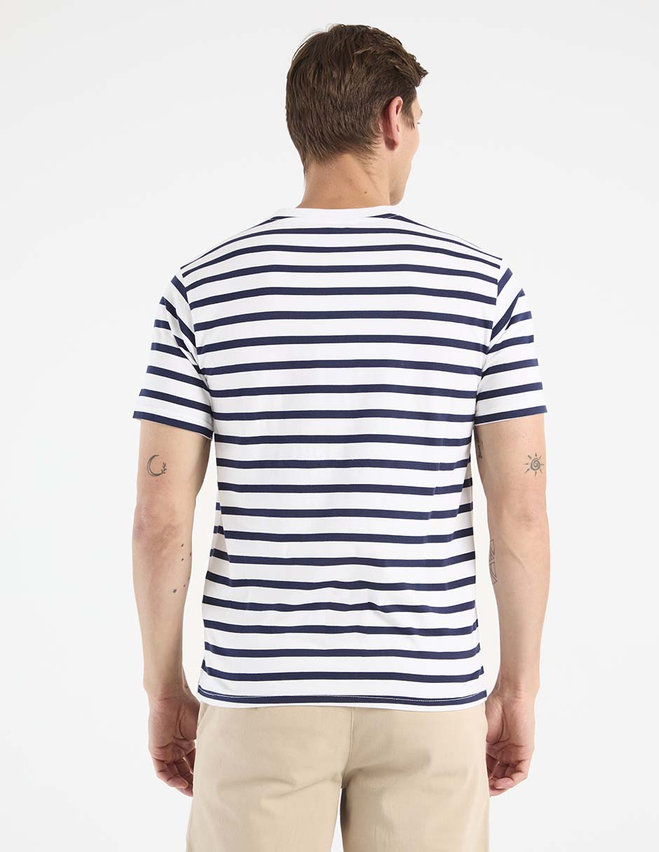 Playera cuello redondo para hombre 2