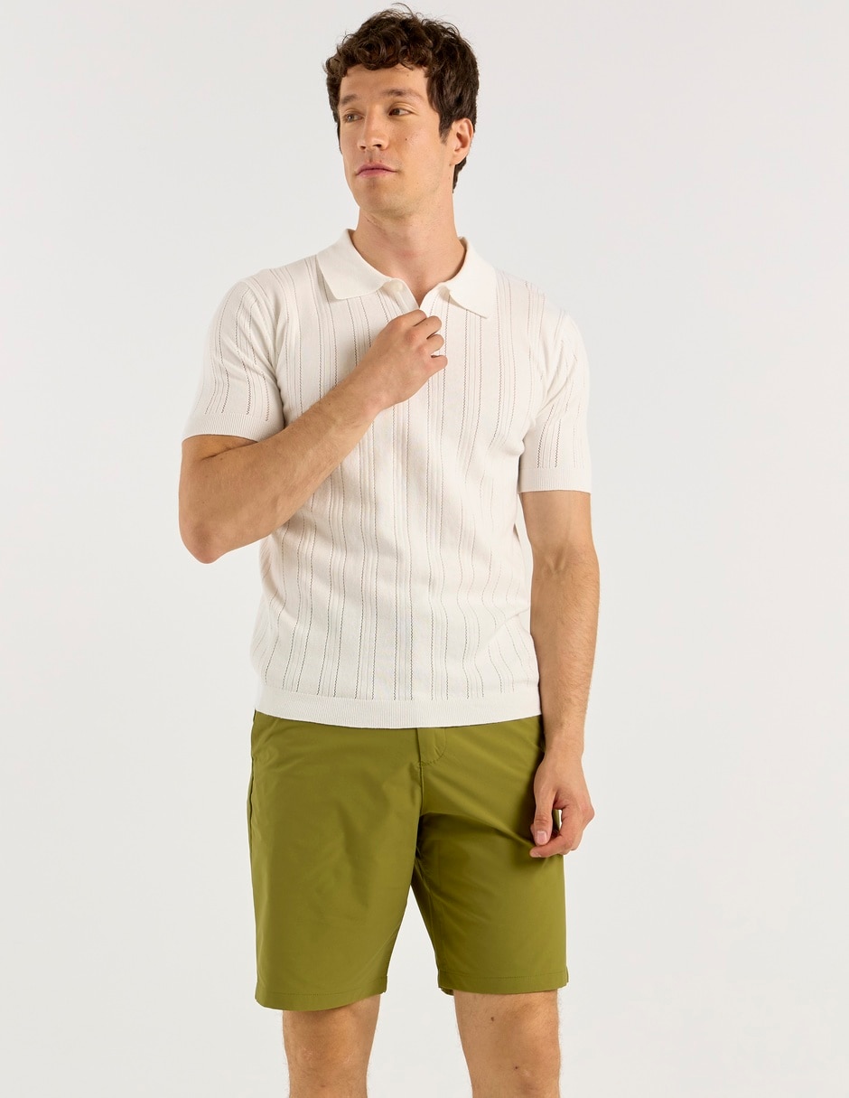 Playera tipo polo para hombre