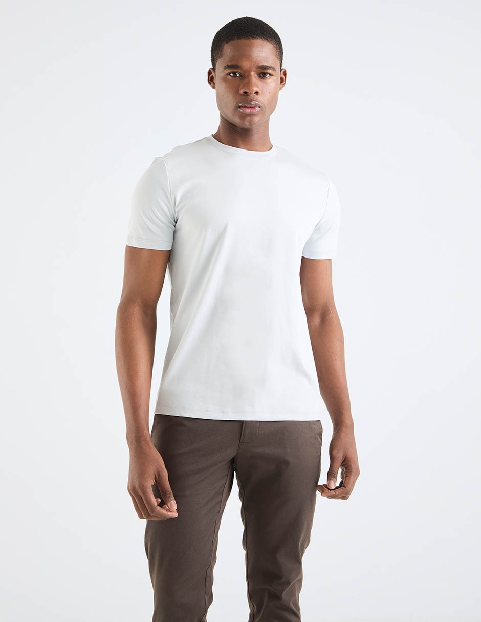 Playera cuello redondo para hombre