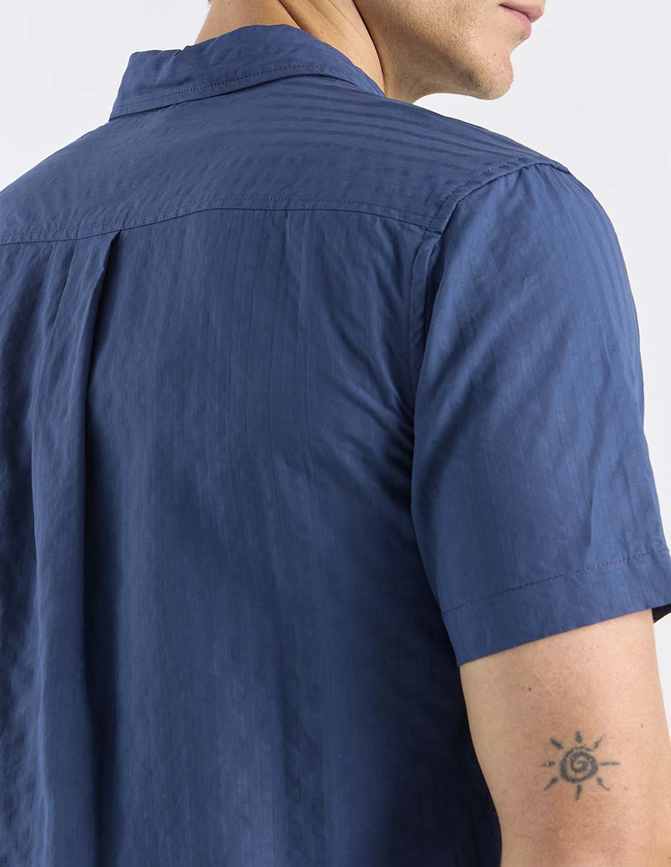 Camisa casual manga corta para hombre 5