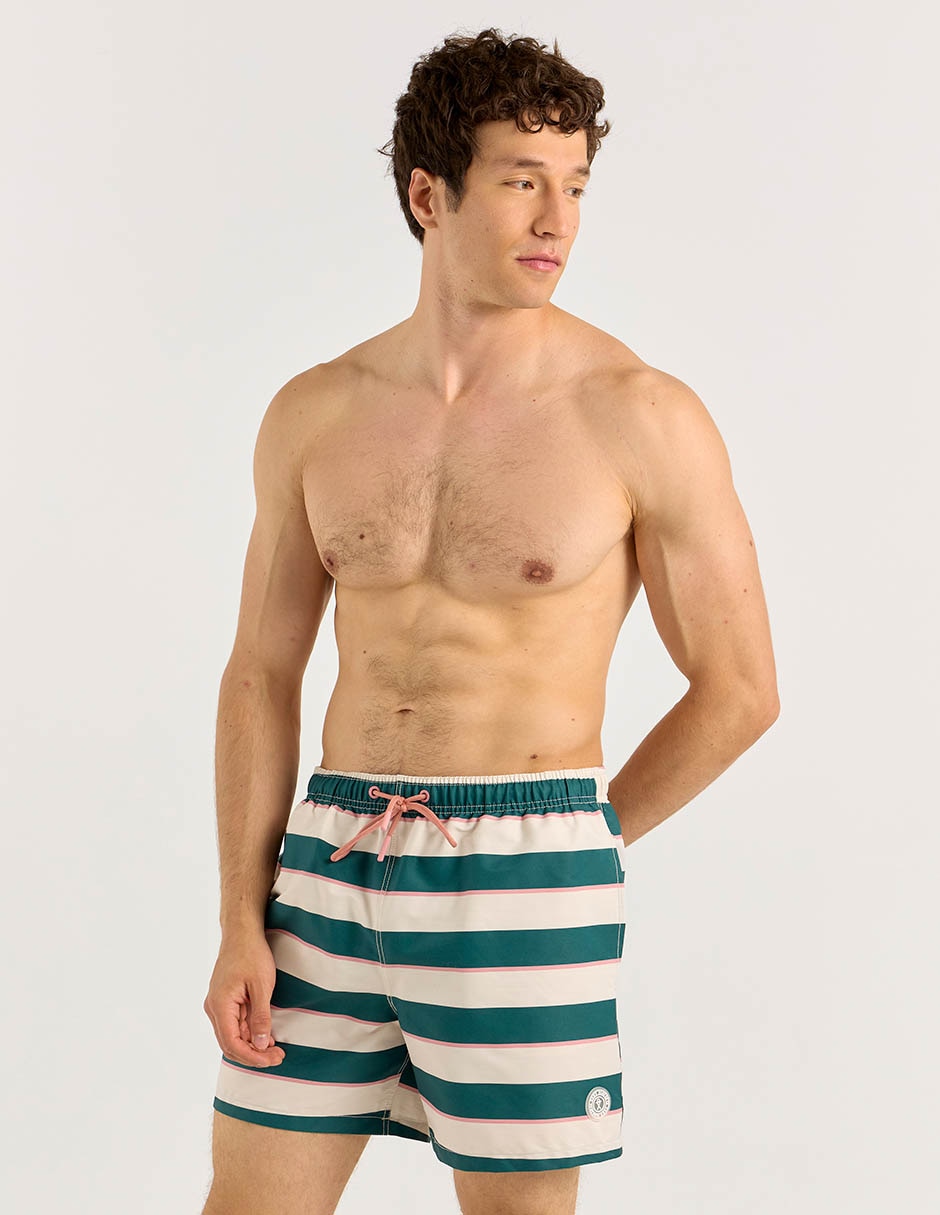 Traje de baño con bolsillos para hombre