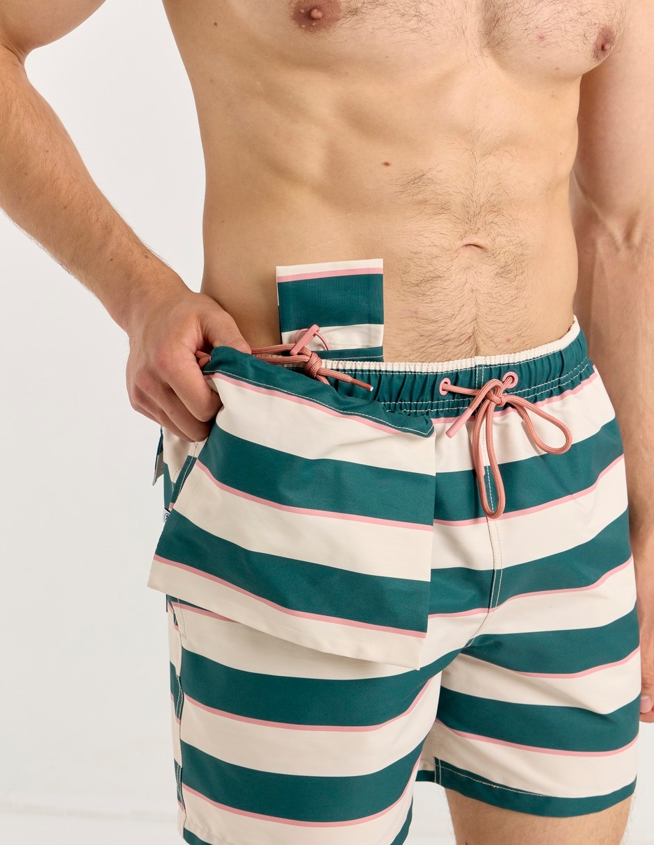 Traje de baño con bolsillos para hombre 5