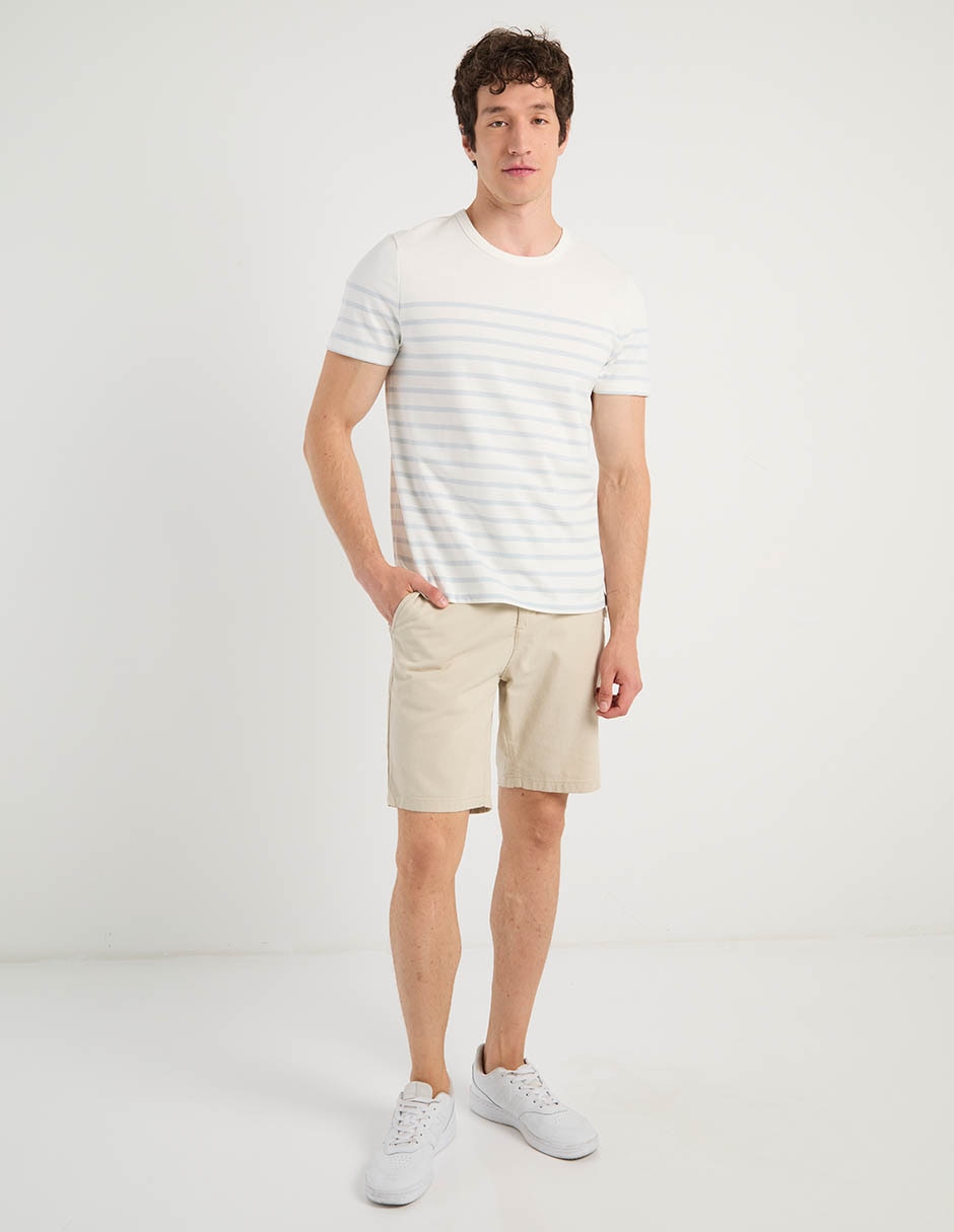 Playera cuello redondo para hombre 2