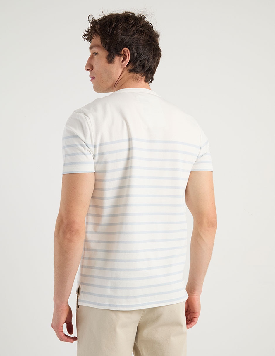 Playera cuello redondo para hombre 6