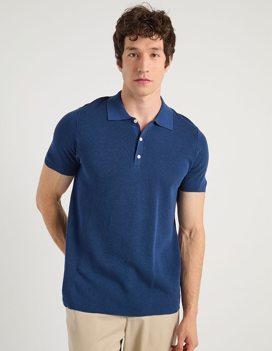 Playera tipo polo para hombre