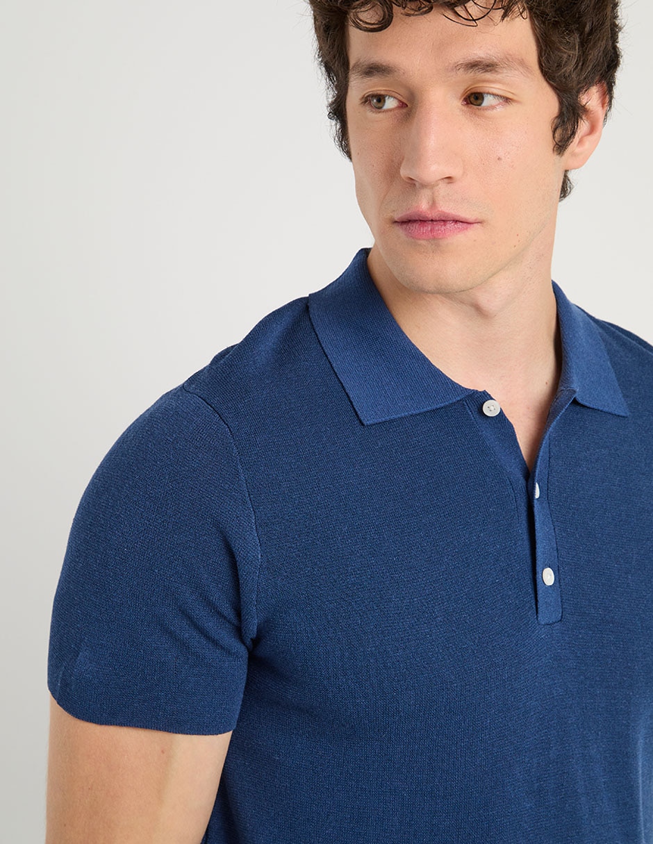 Playera tipo polo para hombre 4