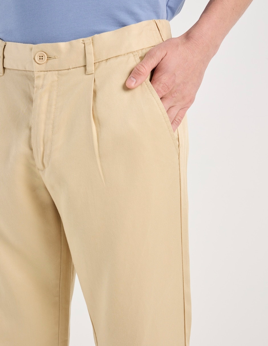 Pantalón chino slim Elemento Uomo de algodón para hombre 5