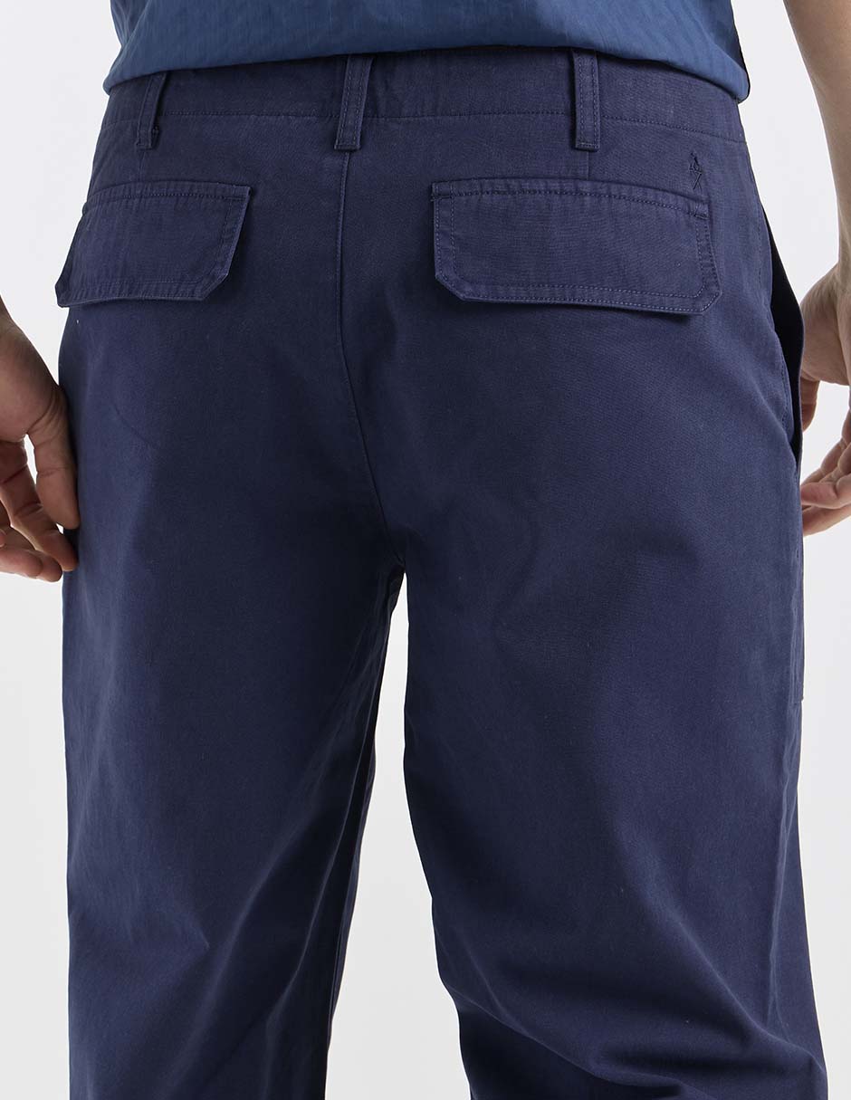 Pantalón straight de algodón para hombre 5