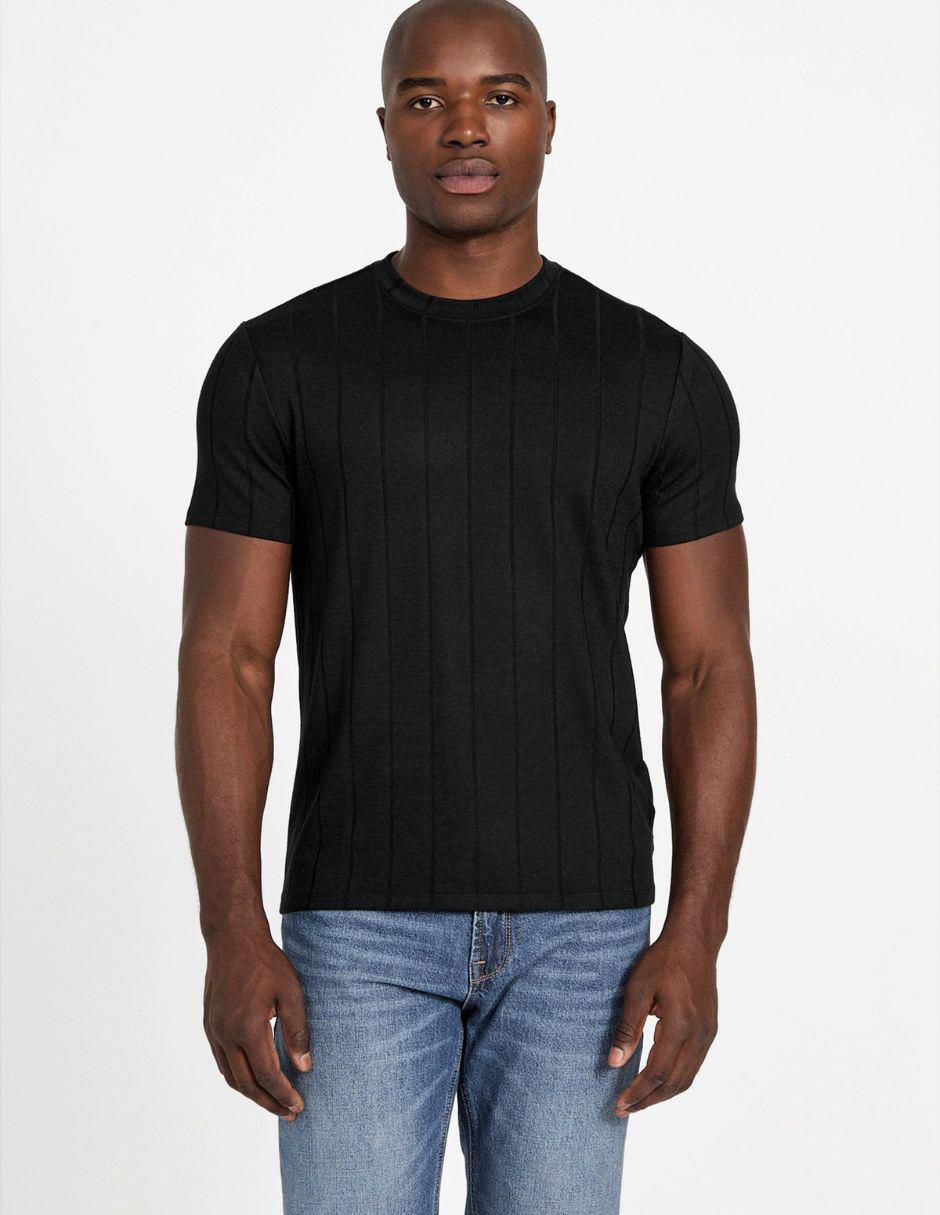 Tipo Polo Guess Liverpool Camisa Guess Negra Para Hombre Playera