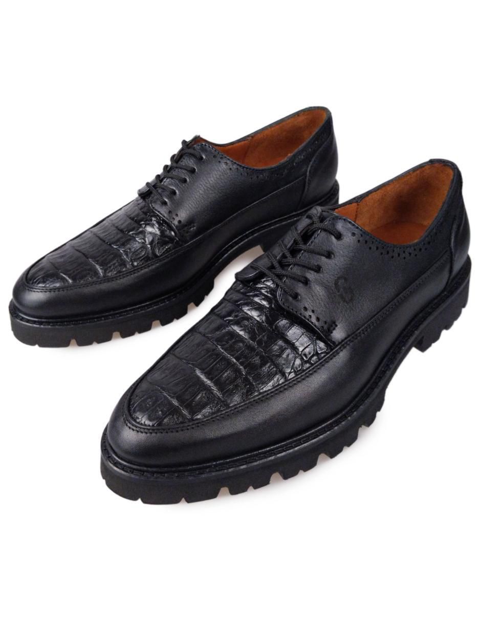Zapato derby Milán para hombre 6