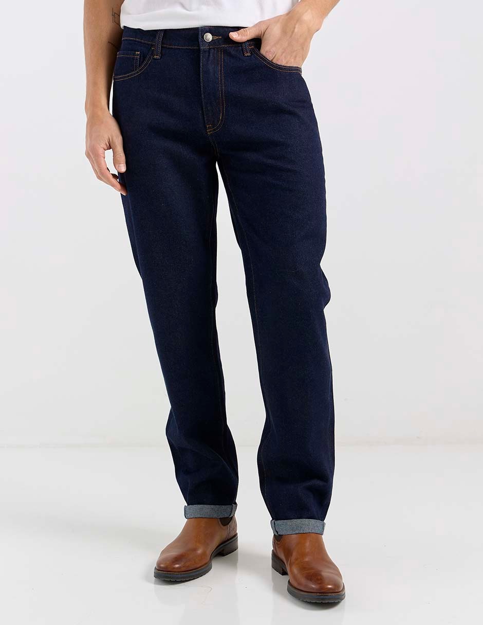 Jeans straight para hombre