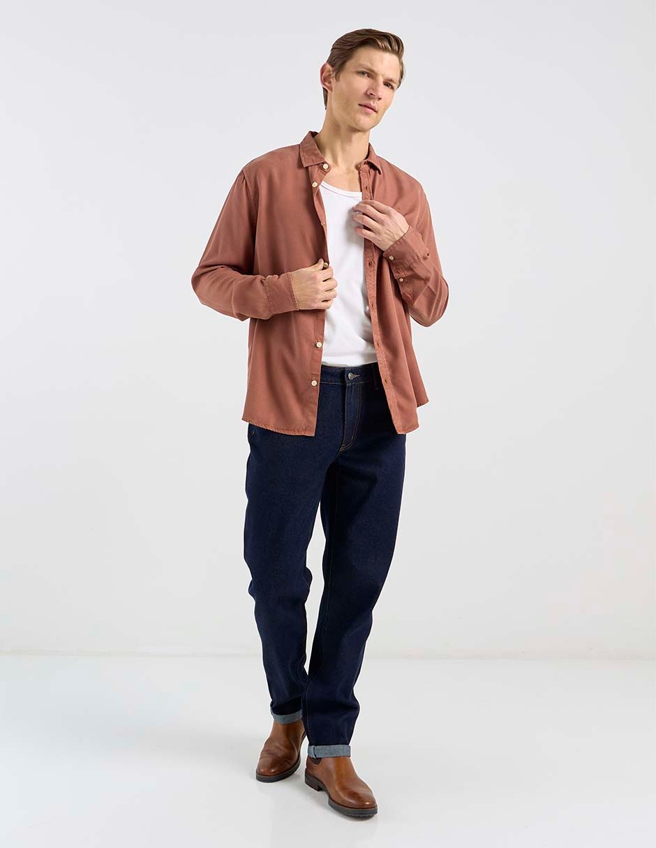 Jeans straight para hombre 2