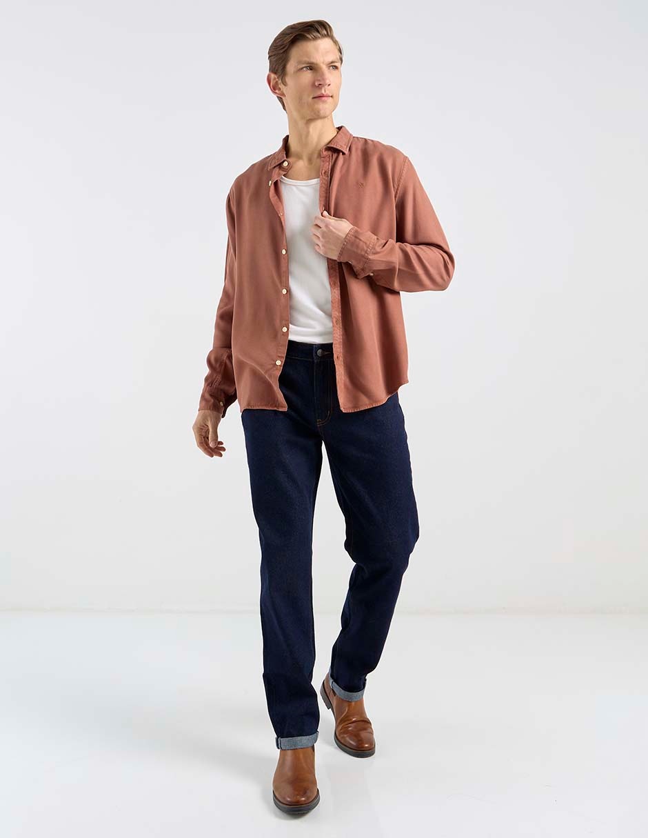 Jeans straight para hombre 3