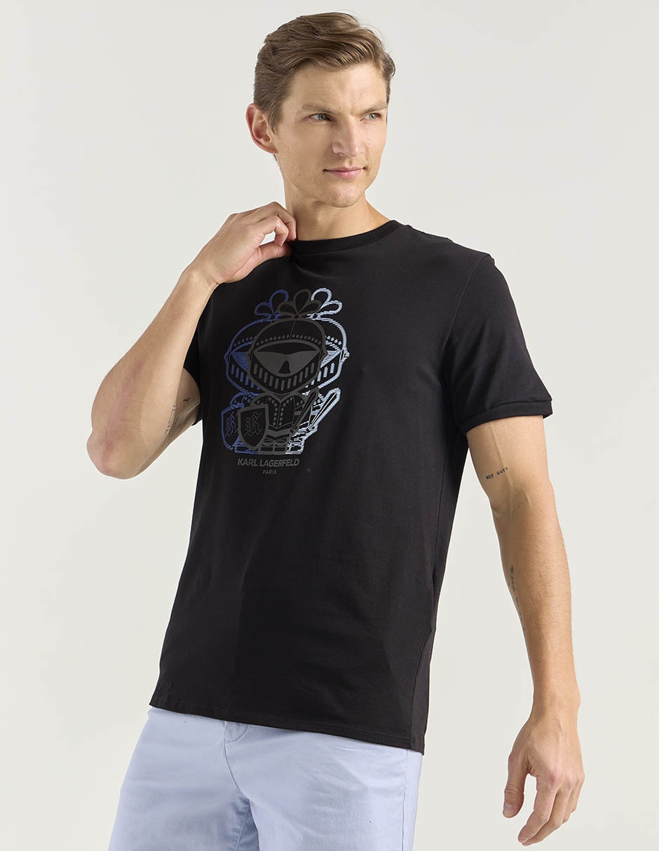 Playera cuello redondo para hombre
