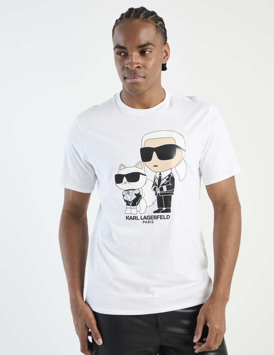 Playera cuello redondo para hombre