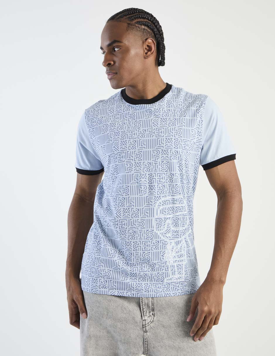 Playera cuello redondo para hombre