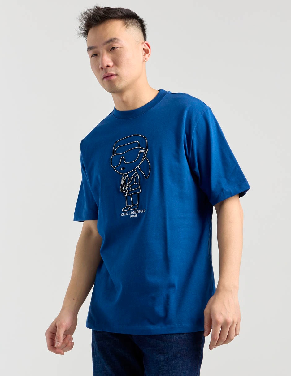 Playera cuello redondo para hombre