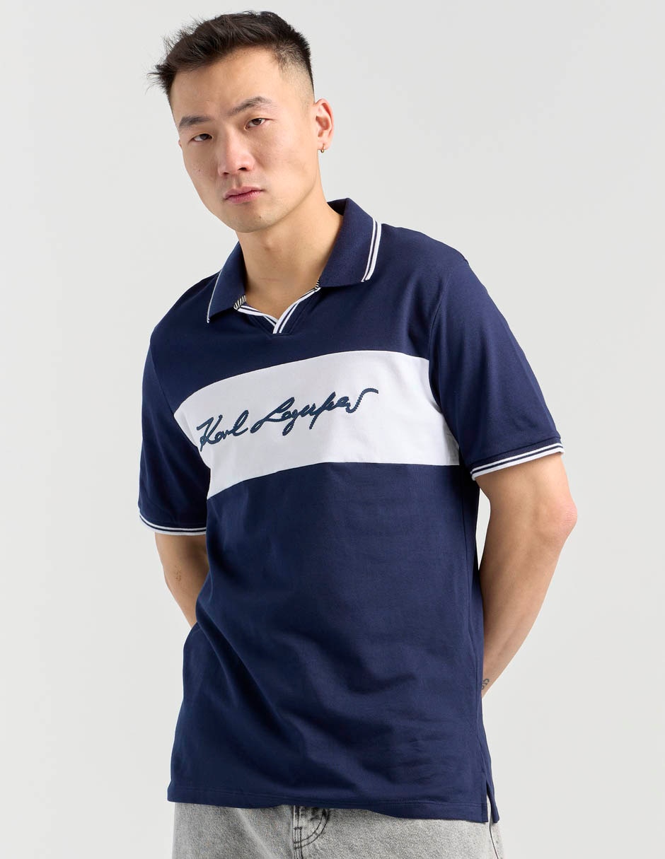 Playera tipo polo para hombre
