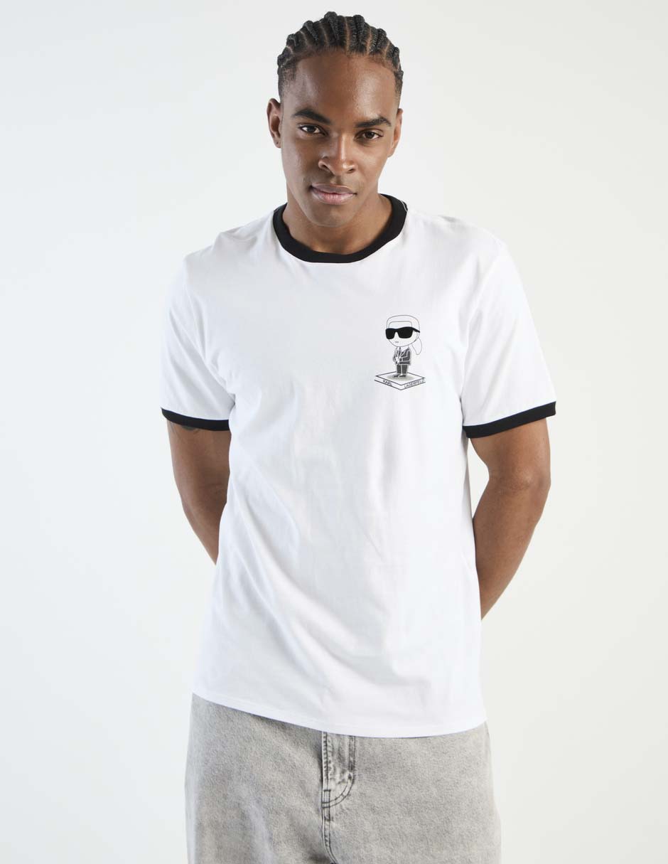 Playera cuello redondo para hombre