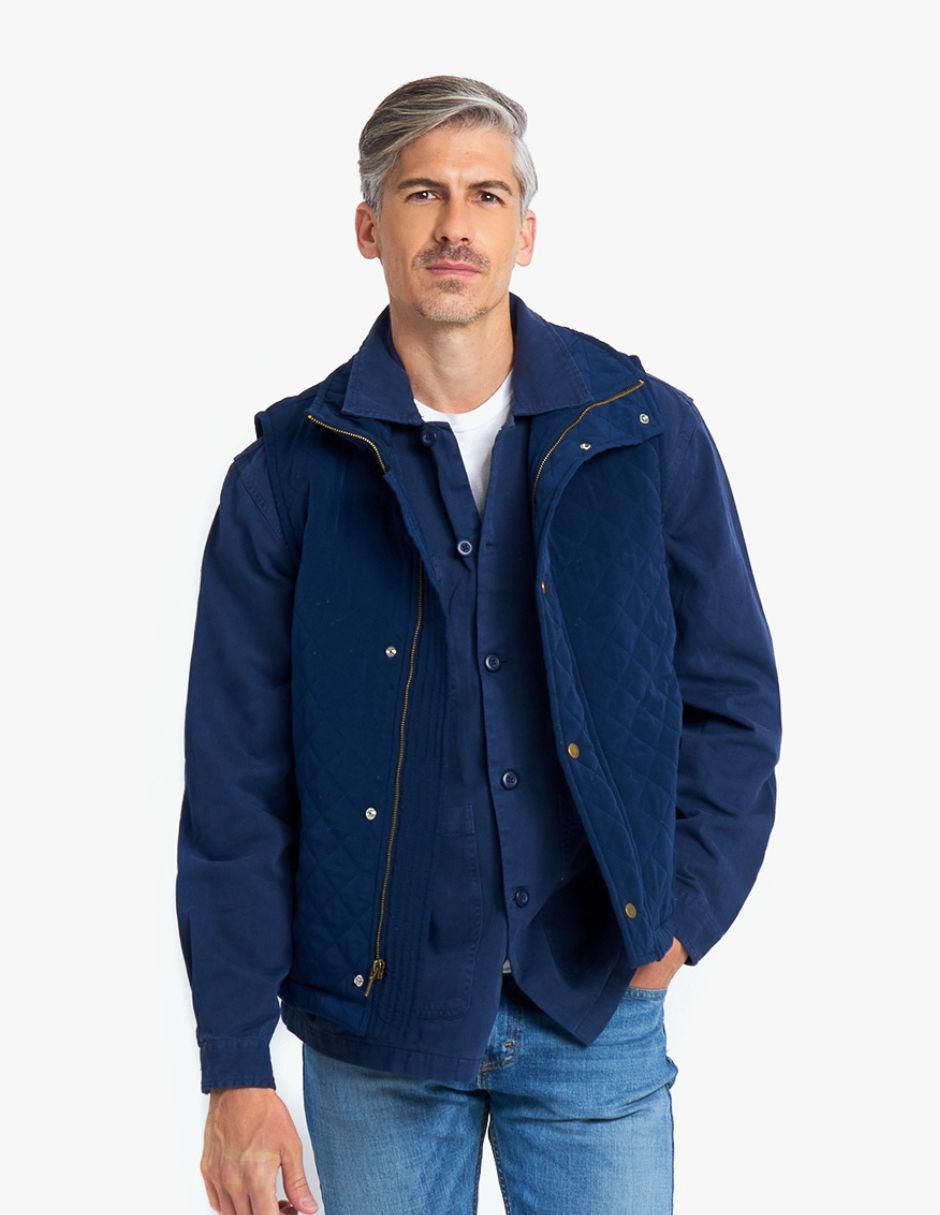 Chaleco impermeable capitonado para hombre 2