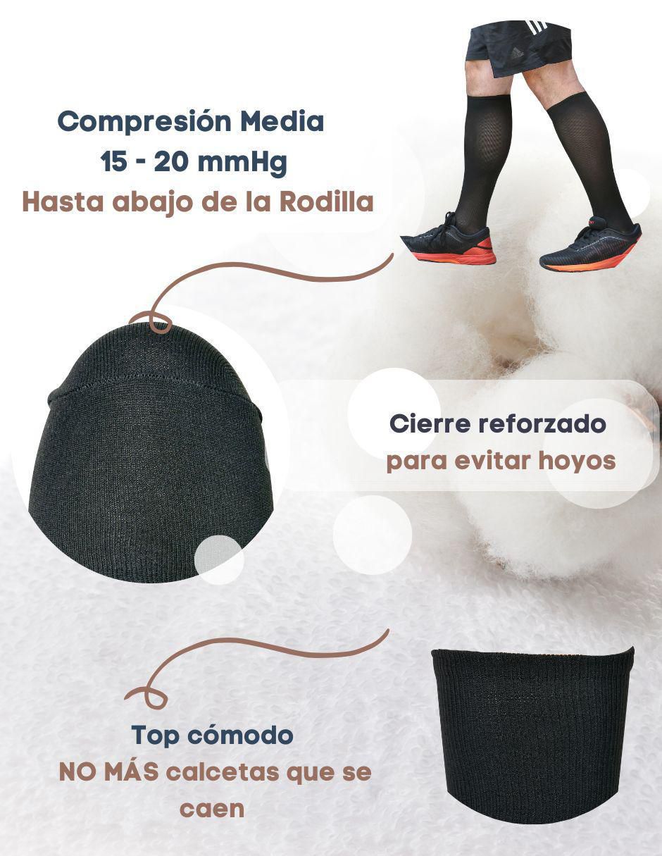 Set de calceta compresión para hombre 3 pares 4