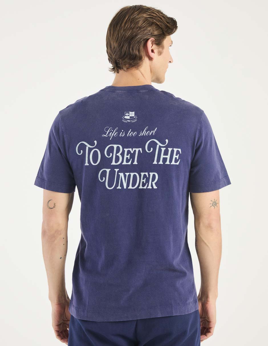 PLAYERA ABERCROMBIE, XCH, AZUL MARINO
